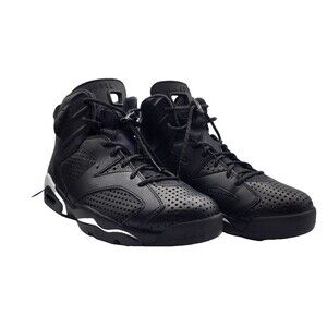 Nike Air Jordan 6 Retro Black Cat Men Lightly Worn Size 11 Basketball Shoes